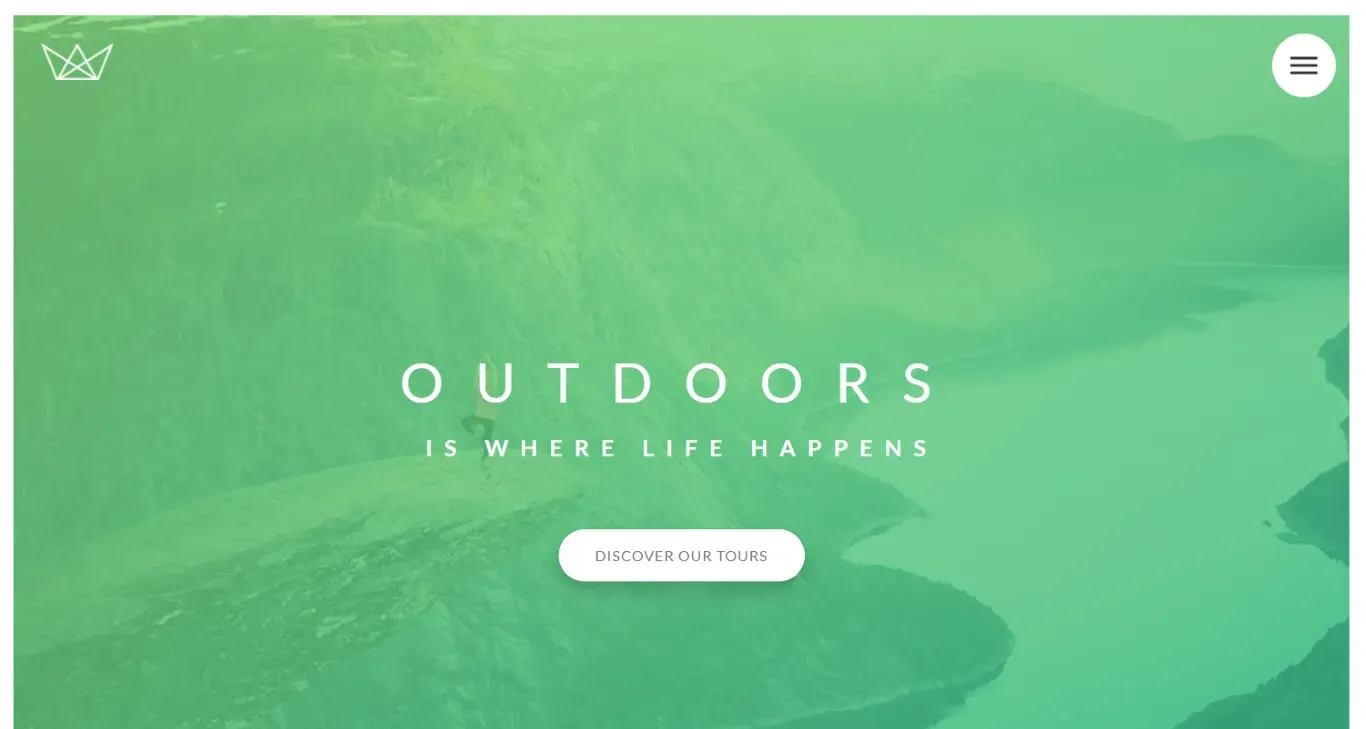 Natours website screenshot